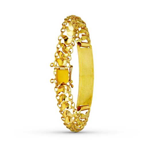 [P26000920] 18K ESCLAVA ORO AMARILLO PRINCESA