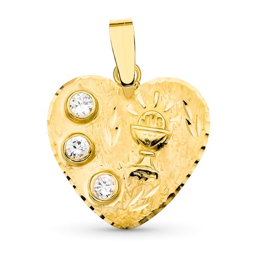 [P26001183] 18K COLGANTE ORO AMARILLO CALIZ. 23X22 MM