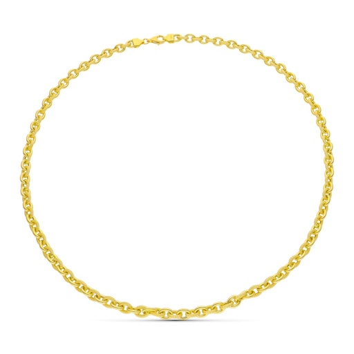 [P26002650] 18K GARGANTILLA ORO AMARILLO ESLABONES 52 CM