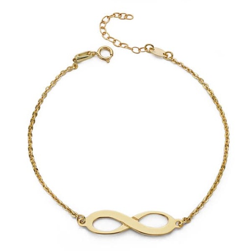 [P29000075] 18K PULSERA INFINITY 19.5 CM
