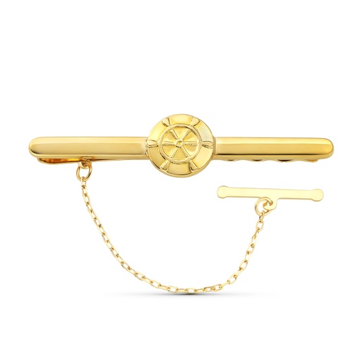 [P4383-7] 18K AGUJA ORO AMARILLO TIMON 55X12 MM