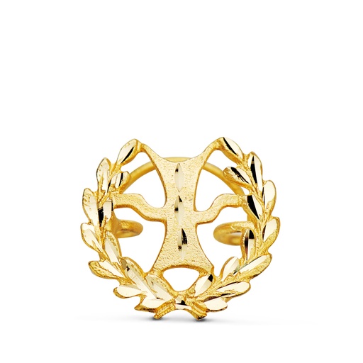 [P8580-PSI] 18K INSIGNIA ORO AMARILLO PSICOLOGIA. 15 X 13 MM