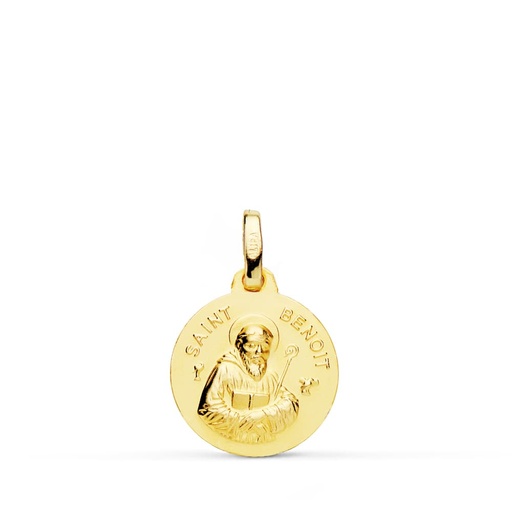 [P9K080151] 9K MEDALLA SAINT BENOIT 14 MM