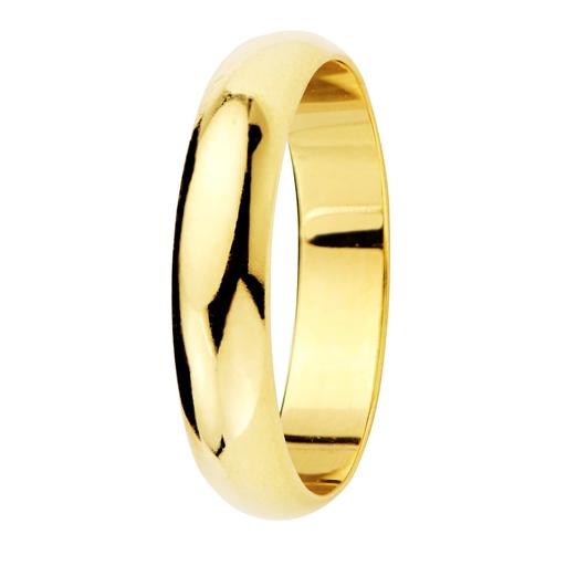 [P9K110002] 9K ALIANZA ORO AMARILLO LISA BRILLO ANCHO: 4 MM