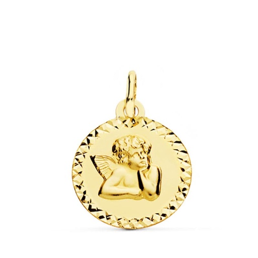 [P9K140341] 9K MEDALLA ANGEL BURLON 16 MM TALLA CRUZ