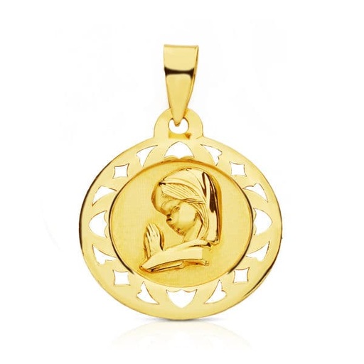 [P9K16215] 9K MEDALLA VIRGEN NIÑA 18 MM