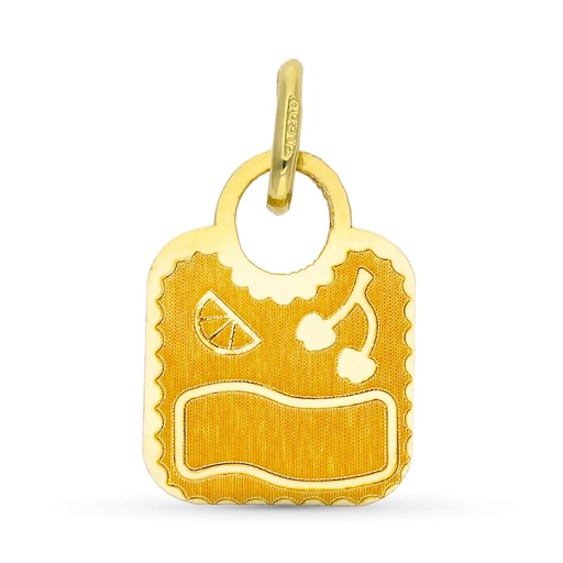 [P9K16576] 9K COLGANTE ORO AMARILLO BOLSO. 14X10 MM