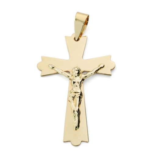 [P9K16579] 9K CRUZ CRISTO CHAPA 25X16 MM
