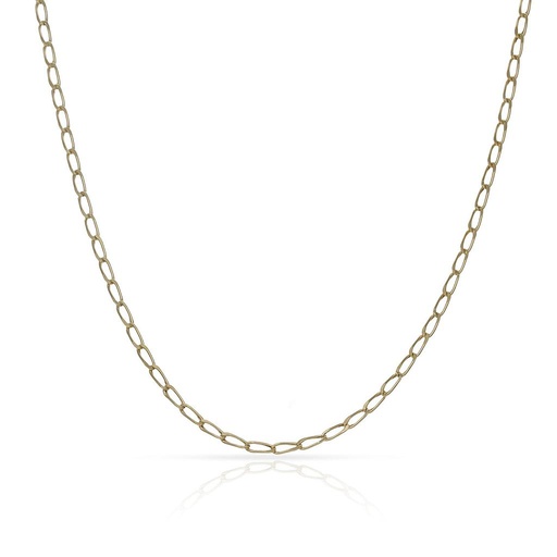 [CO463] CADENA ORO 18KL HUECA BILBAO - 1MM