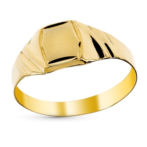 [P9K19028] 9K SELLO BEBE ORO AMARILLO HUECO TALLADO 5X4.5 MM