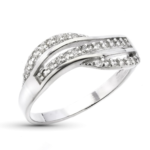 [P9K19121] 9K SORTIJA ORO BLANCO CIRCONITAS