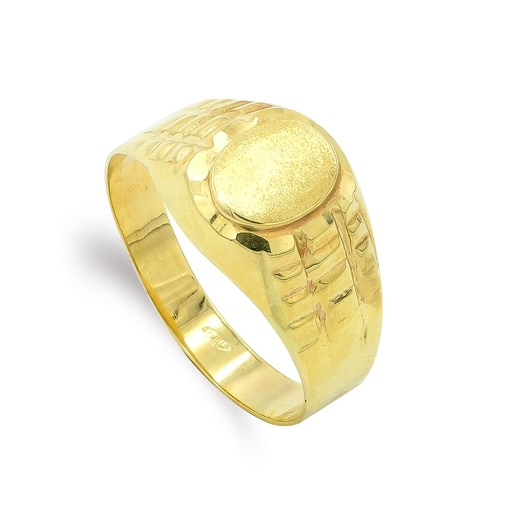 [P9K19545] 9K SELLO CADETE OVAL 7X5 MM