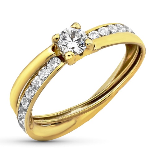 [P9K19591] 9K SOLITARIO BANDA PIEDRAS CIRCONITA 4 MM