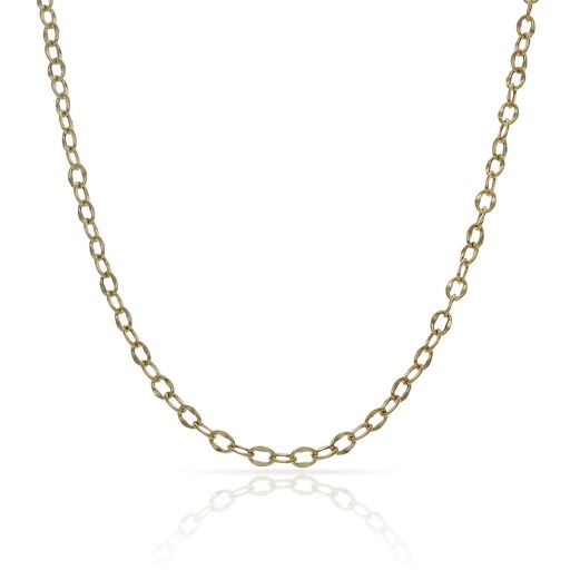 [CO459] CADENA ORO 18KL FORZADA HUECA - 2.5MM