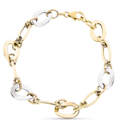 [P9K210140] 9K PULSERA HUECA 20.5 CM