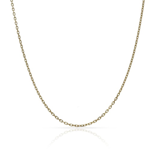 [CA302] CADENA ORO 18KL FORZADA - 0.80MM