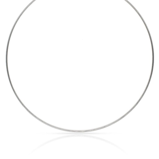 [CO92] COLLAR ORO 18KL BLANCO 2MM