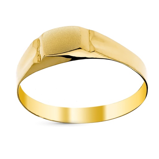 [P9K2430] 9K SELLO BEBE ORO AMARILLO HUECO TALLADO CABEZA 5X4 MM