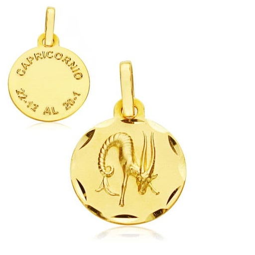 [P9K260174CP] 9K HOROSCOPO 13 MM CAPRICORNIO
