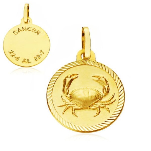 [P9K260175CN] 9K HOROSCOPO DISCO 16 MMCANCER