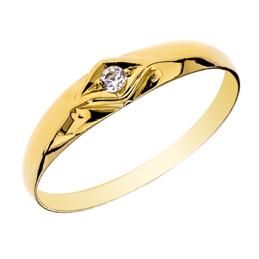 [P9K9197] 9K SOLITARIO ORO AMARILLO BEBE