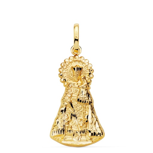 [P9KP3097-325] 9K SILUETA VIRGEN DE LOS DESAMPARADOS 26X15 MM