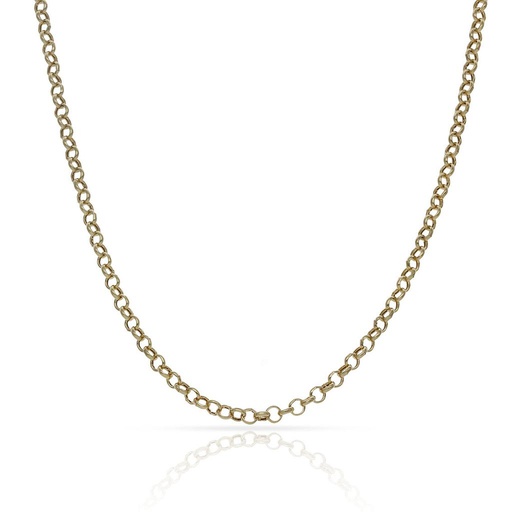 [CO446] CADENA ORO 18KL ROLOT HUECA - 2MM
