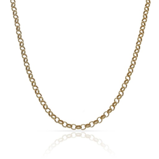 [CO445] CADENA ORO 18KL HUECA ROLOT - 2.50MM