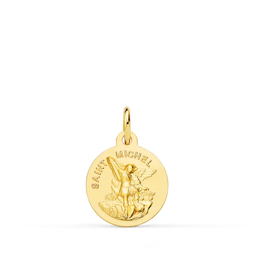 [P9KP8078-014] 9K MEDALLA SAINT MICHEL 14 MM