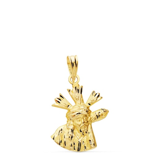 [PP7145-320] 18K COLGANTE CRISTO DEL  GRAN PODER SILUETA 20X15 MM