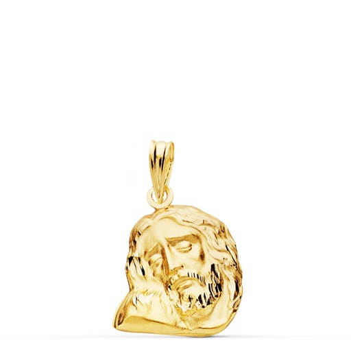 [PP7146-318] 18K CABEZA DE CRISTO 18X15 MM