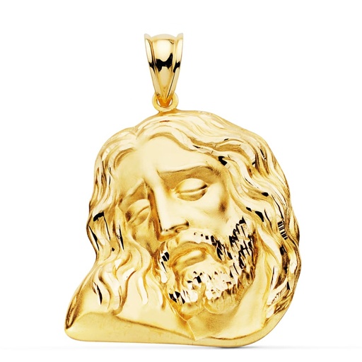 [PP7146-330] 18K CABEZA DE CRISTO 30X25 MM