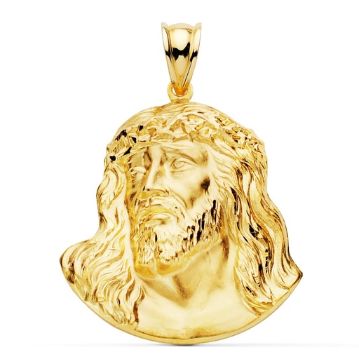 [PP7149-330] 18K COLGANTE ORO AMARILLO CRISTO DE MURILLO 30X27 MM