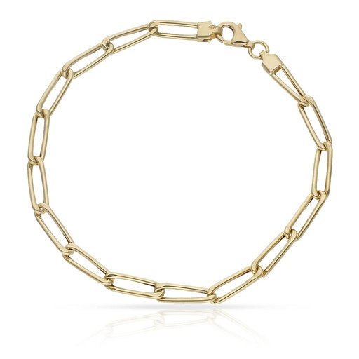 [PU710] PULSERA ORO 18KL HUECA FIGARO