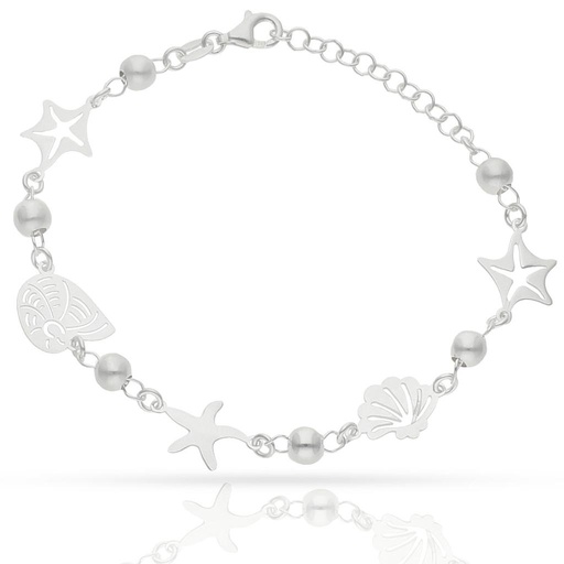 [AG308] PULSERA PLATA 925MM DEL MAR