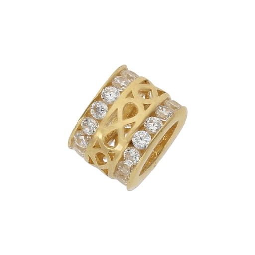 [CH35] CHARMS ORO 18KL INFINITO CIRCONITAS