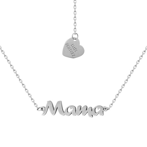 [AG2020] GARGANTILLA PLATA 925MM NOMBRE + CORAZON